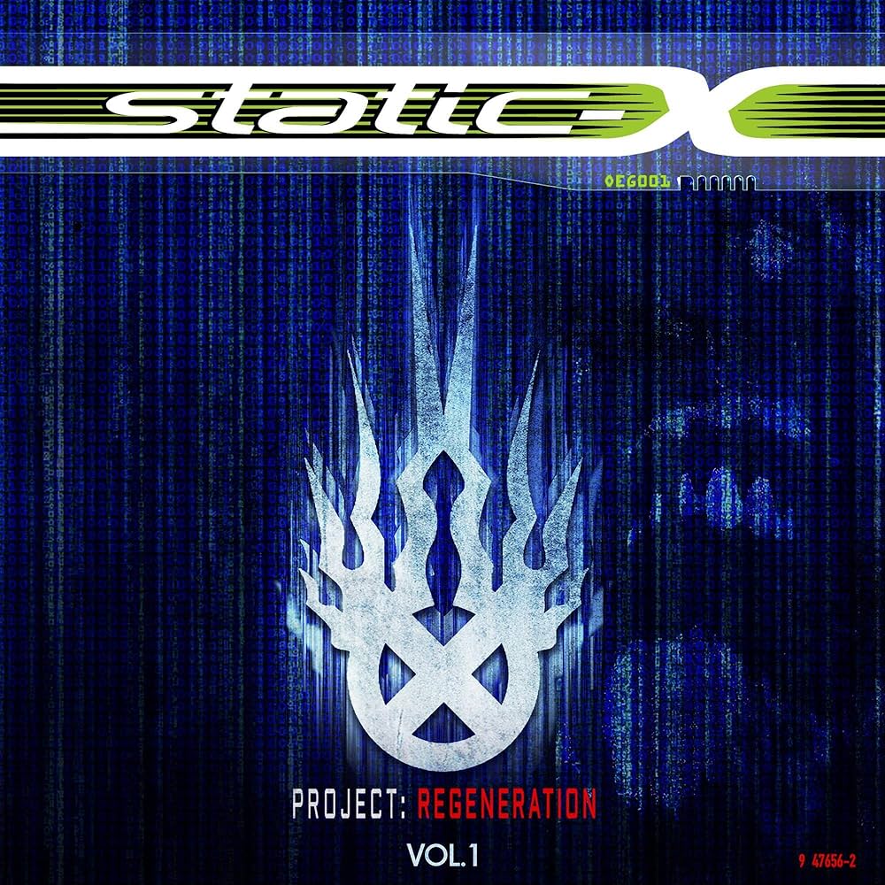 STATIC-X - Project Regeneration Volume 1 - LP - Blue & Green Swirl Vinyl [OCT 6]