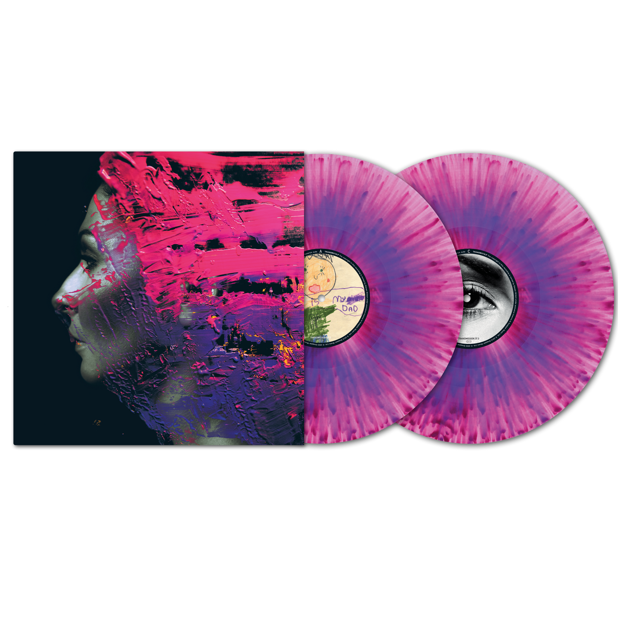 STEVEN WILSON - Hand.Cannot.Erase (10th Anniversary Reissue) - 2LP - Pink & Purple Splatter Vinyl