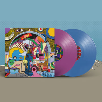 STRFKR - Parallel Realms - 2LP - Violet & Cobalt Blue Vinyl