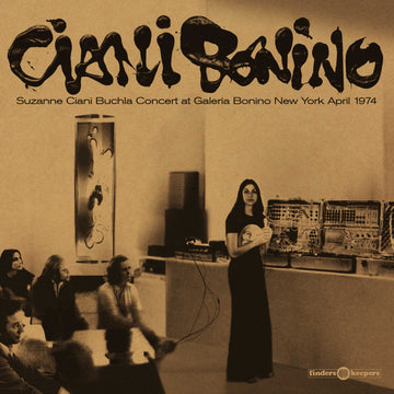SUZANNE CIANI - Buchla Concert At Galeria Bonino New York 1974 - LP - Vinyl