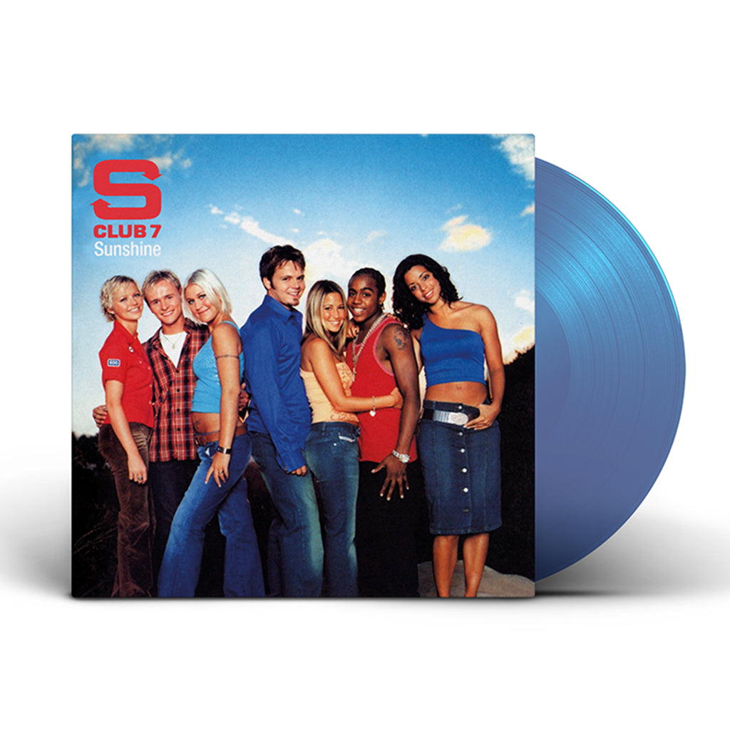 S CLUB 7 - Sunshine (Reissue) - LP - Transparent Sky Blue Vinyl