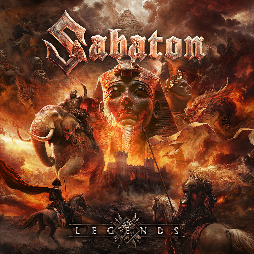 SABATON - Legends - LP - 'Glacial Mist' Marble Vinyl [OCT 17]