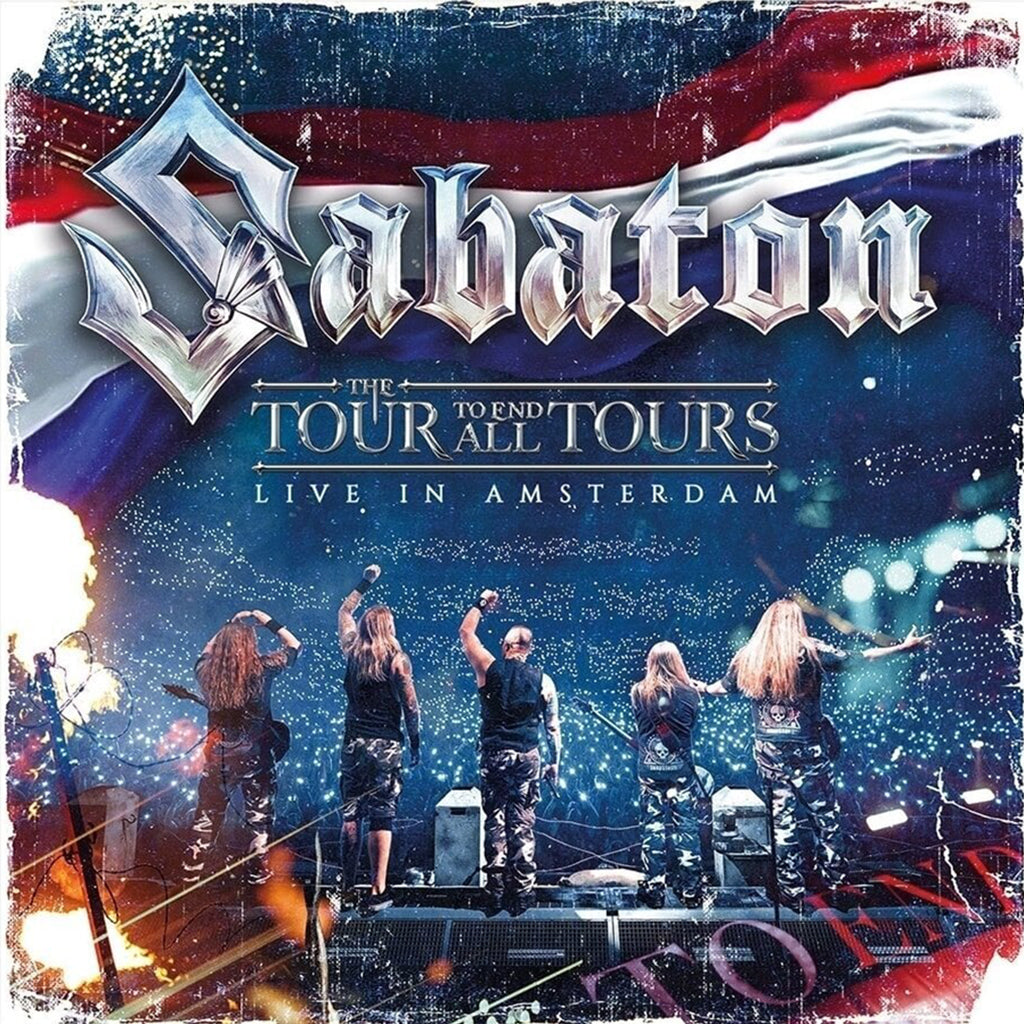 SABATON - The Tour To End All Tours - Live in Amsterdam - 3LP - Tri-fold Red / White / Blue Vinyl [OCT 11]