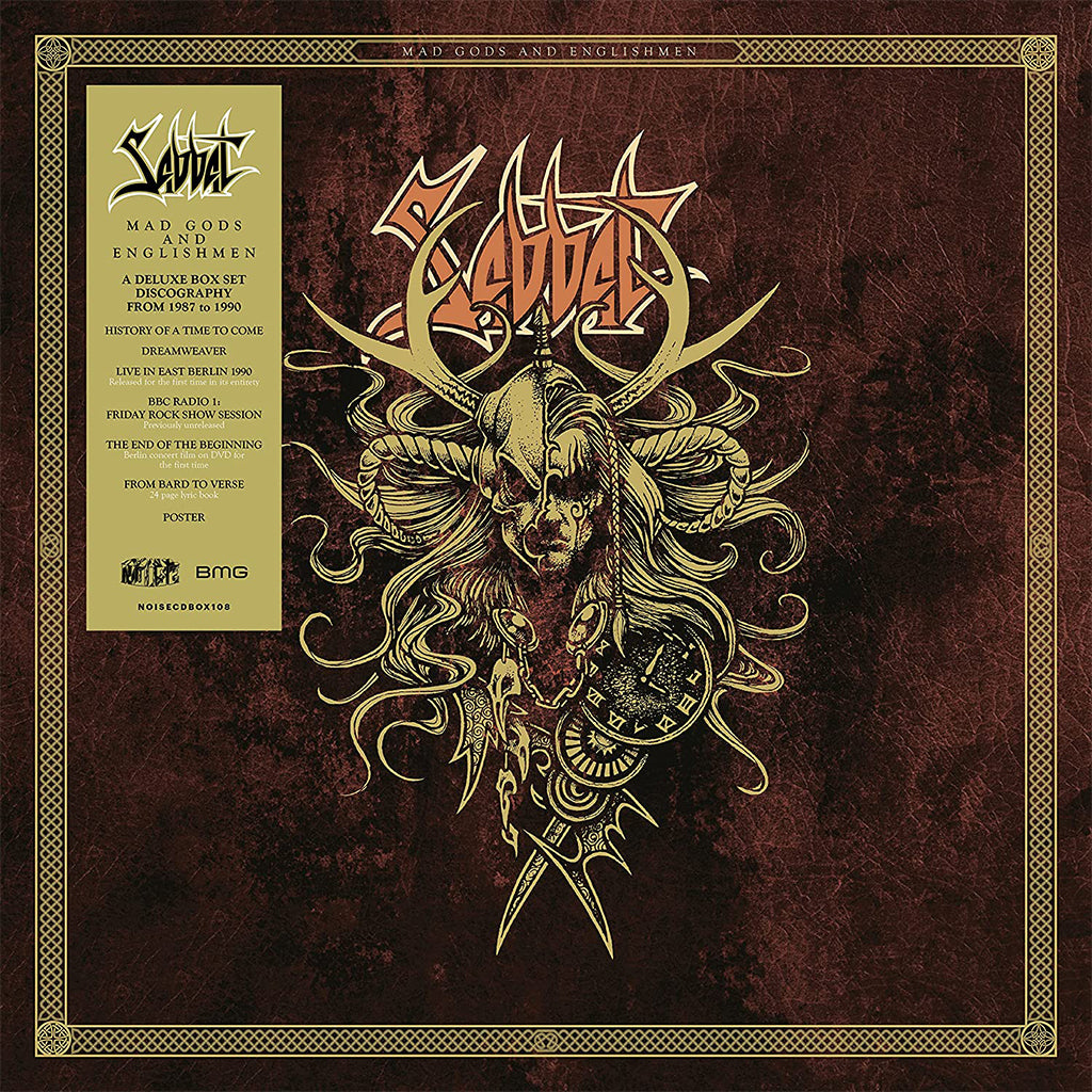 SABBAT - Mad Gods And Englishmen (Deluxe Edition w/ 24 page Lyric Book & Poster) - 4CD / DVD - Discography Box Set