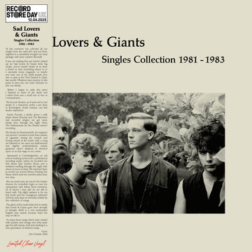 Sad Lovers & Giants - Singles collection 1981-1983 - 1LP - Clear Vinyl  [Record Store Day 2025]