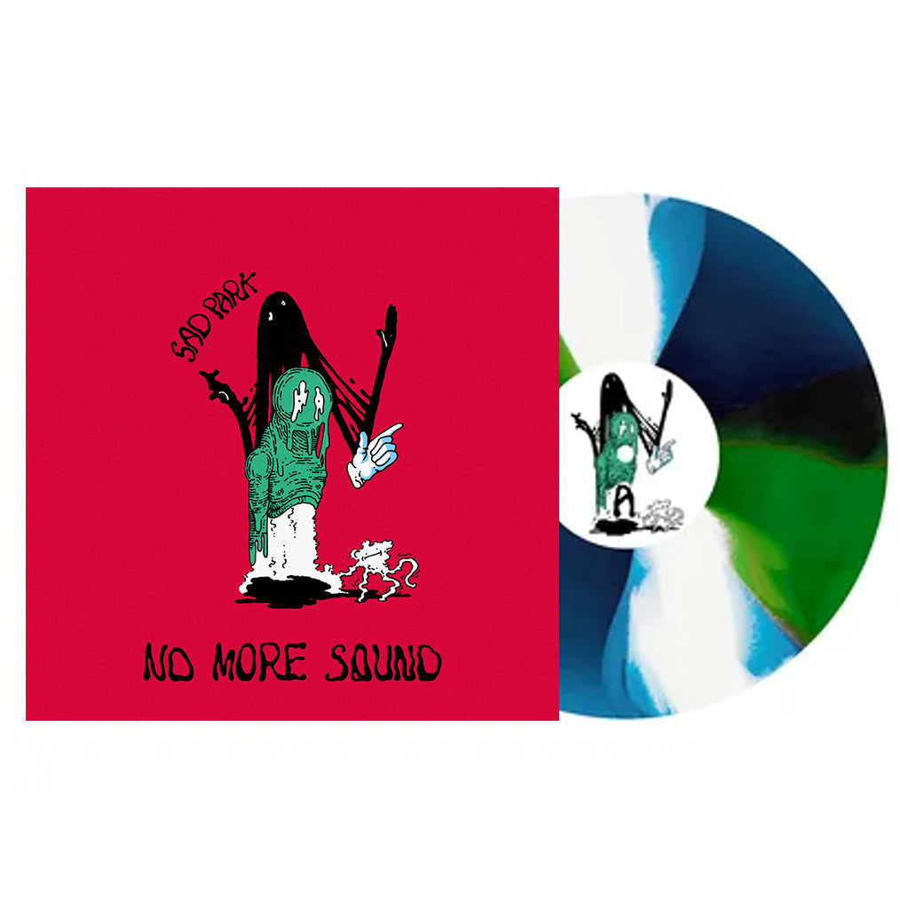 SAD PARK - No More Sound - LP - Aqua Blue, Evergreen & White Twist Vinyl