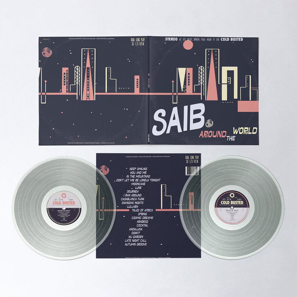 SAIB - Around The World (2024 Reissue) - 2LP - 180g Clear Vinyl