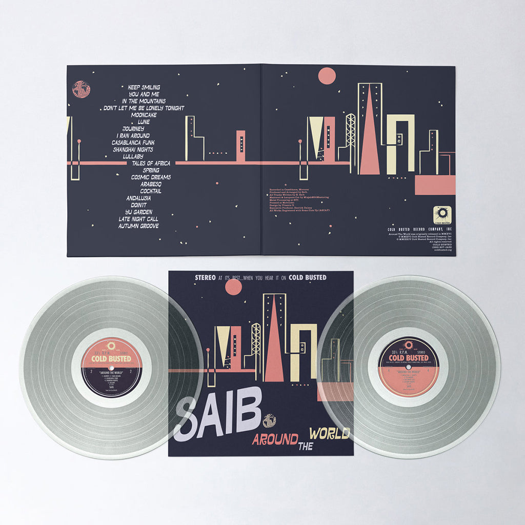 SAIB - Around The World (2024 Reissue) - 2LP - 180g Clear Vinyl