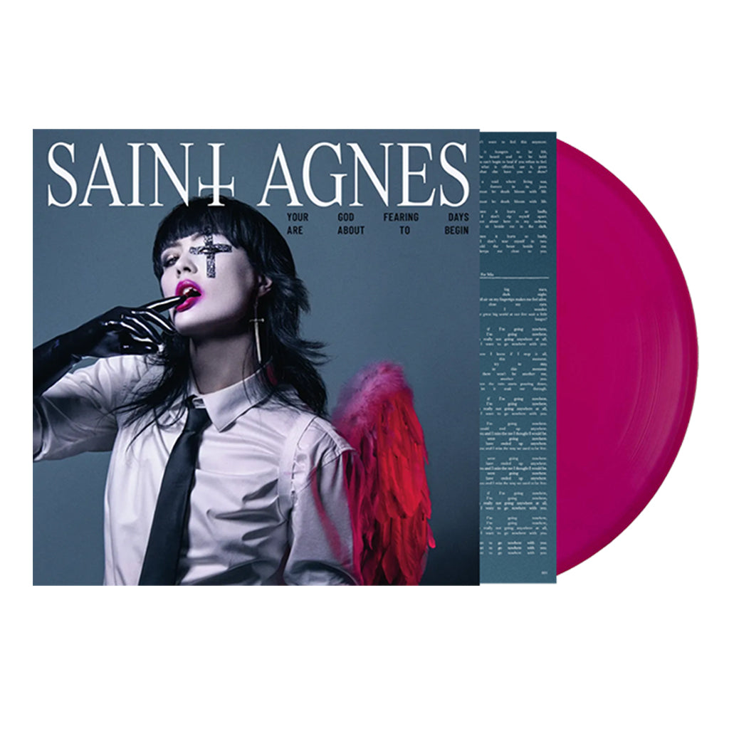 SAINT AGNES - Your God Fearing Days Are About To Begin - LP - Transparent Magenta Colour Vinyl [MAR 27]