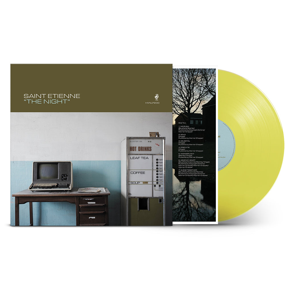 SAINT ETIENNE - The Night (Repress) - LP - 'Yellow Green' Transparent Vinyl [MAY 9]