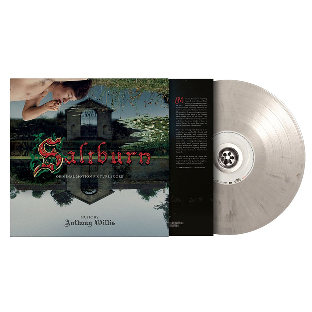 ANTHONY WILLIS - Saltburn (Original Score) - LP - 180g White and Black Marbled Vinyl [MAY 3]