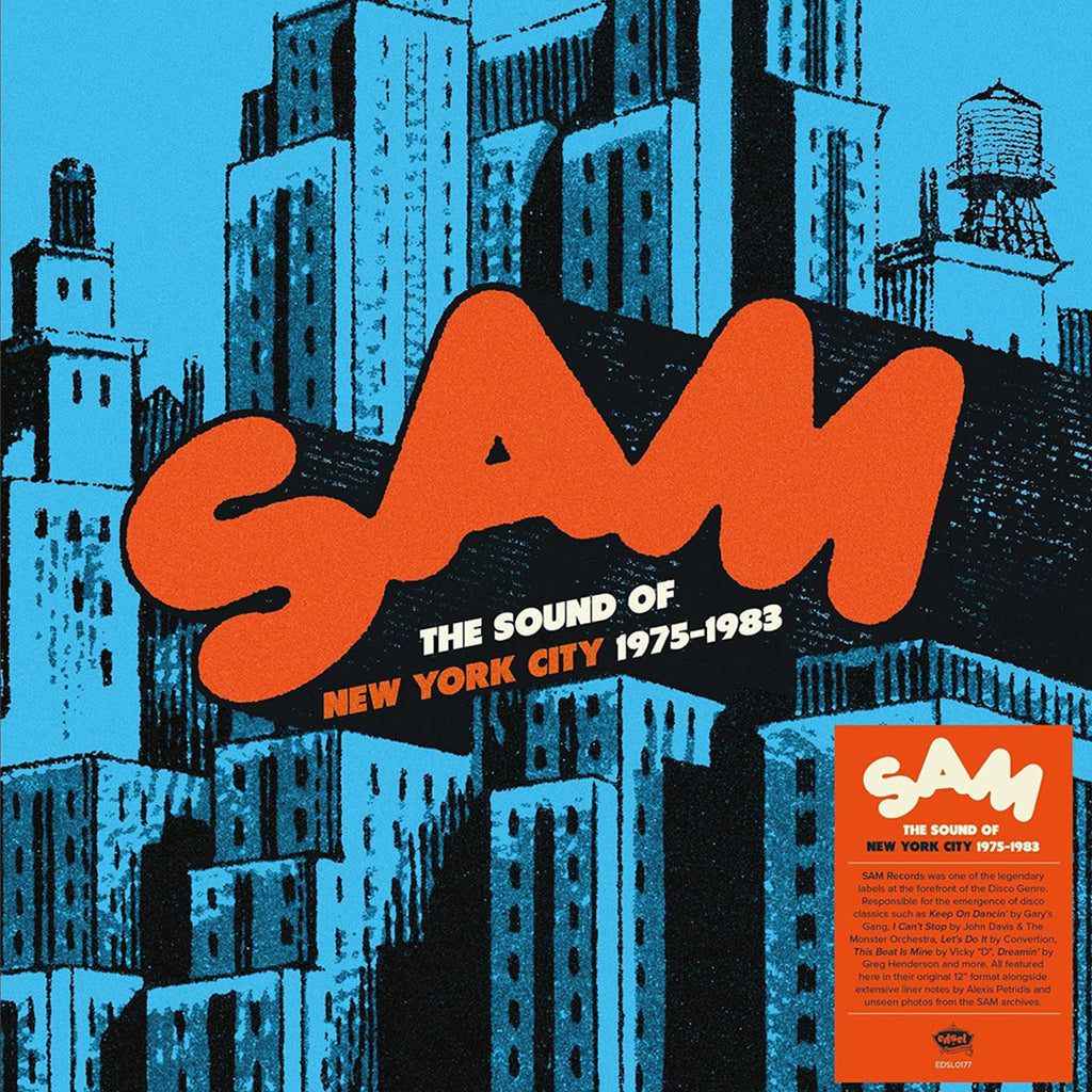 VARIOUS - SAM Records Anthology : The Sound of New York City 1975 – 1983 - 3CD Set [FEB 9]