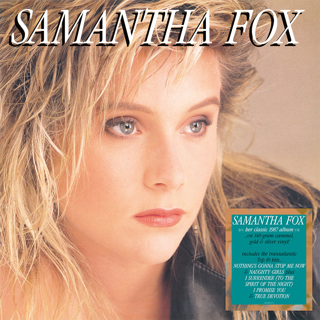 SAMANTHA FOX - Samantha Fox (Reissue) - LP - Transparent Caramel w/ Gold & Silver Vinyl [FEB 28]