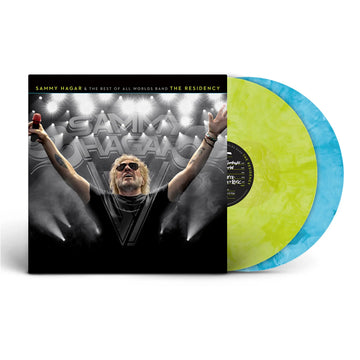 SAMMY HAGAR - Sammy Hagar and The Best Of All Worlds Band: The Residency - 2LP - Yellow-Green & Blue Colour Vinyl [OCT 10]