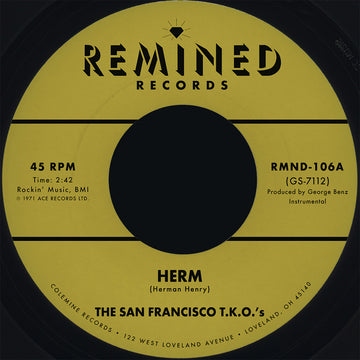 THE SAN FRANCISCO T.K.O.'S - Herm / Ooh Baby Baby - 7'' - Vinyl [OCT 11]
