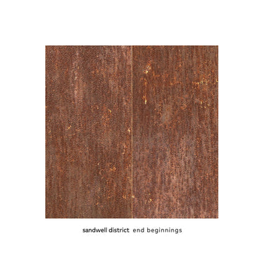 SANDWELL DISTRICT - End Beginnings - 2LP - Transparent Blue Vinyl