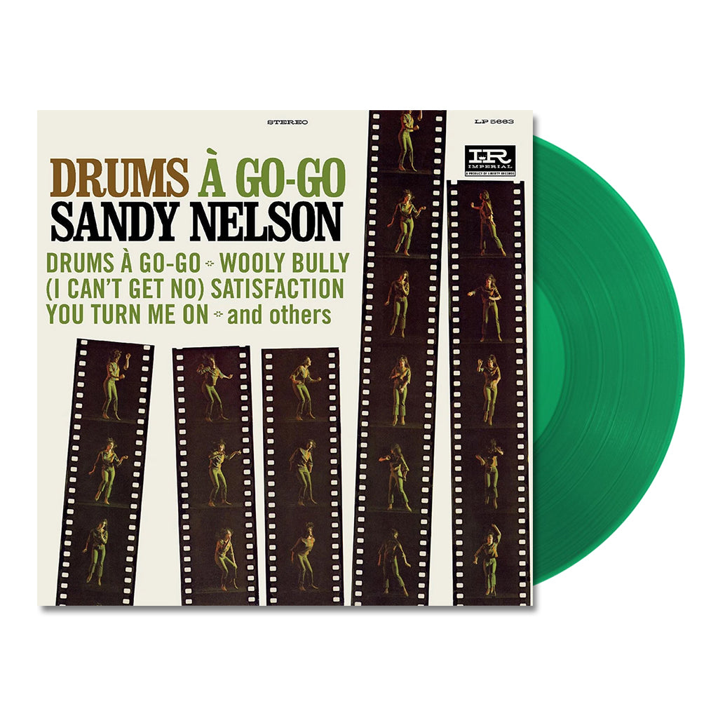 SANDY NELSON - Drums À Go-Go (2024 Reissue) - LP - Green Vinyl [MAY 3]