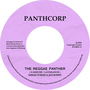 SARAH TOBIAS & JAH BUNNY - The Reggae Panther - 7'' - Vinyl [JAN 31]