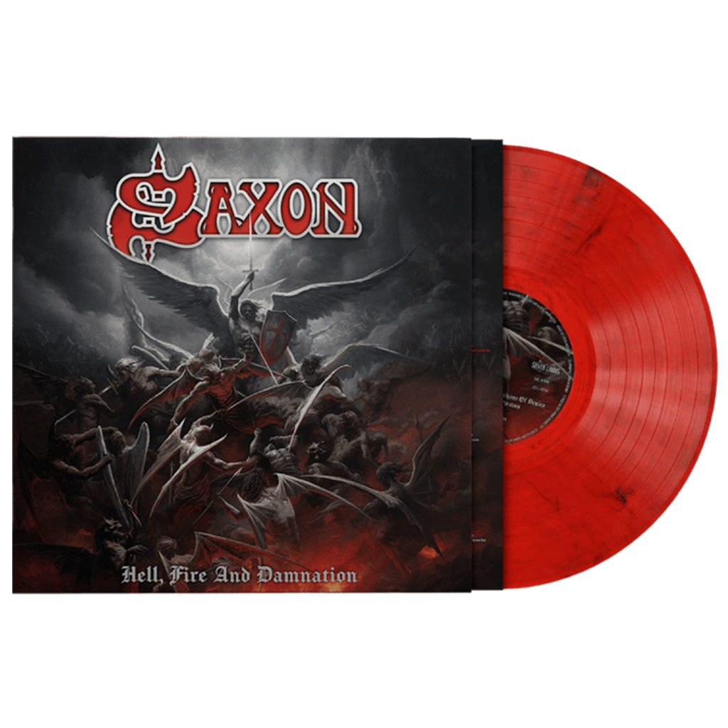 SAXON - Hell, Fire and Damnation - LP - 180g Red Vinyl