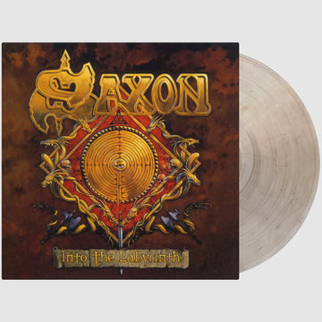 SAXON - Into The Labyrinth (Reissue) - LP - 180g Crystal Clear & Black Marbled Vinyl [JAN 9]