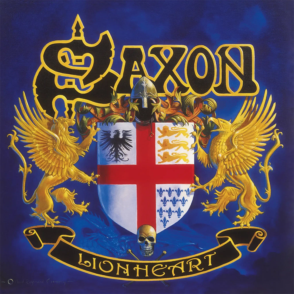 SAXON - Lionheart (Reissue with Cover Print) - LP - 180g Gold Vinyl [JUL 12]