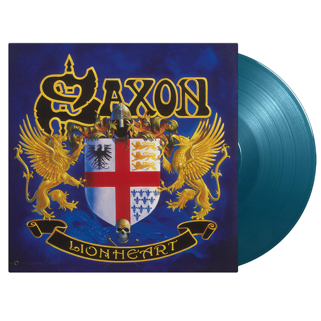 SAXON - Lionheart (Repress) - LP - 180g Aquamarine Vinyl [JUL 4]