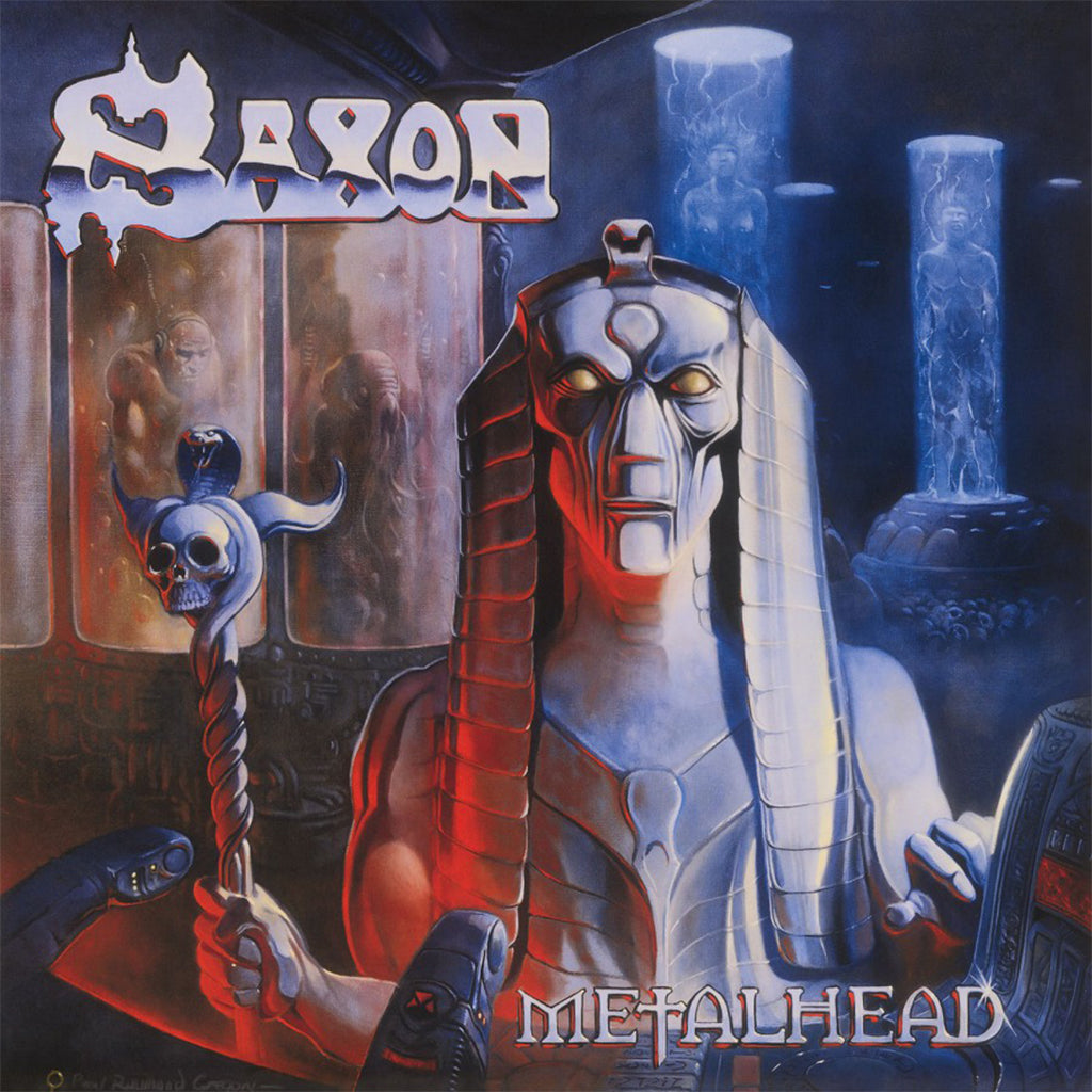 SAXON - Metalhead (2024 Reissue with cover print) - LP - 180g Silver Vinyl