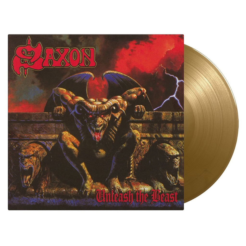 SAXON - Unleash The Beast (2024 Reissue with Cover Print) - LP - 180g