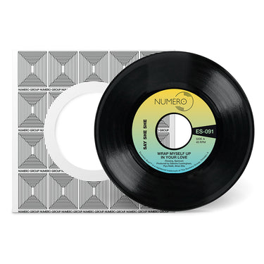 SAY SHE SHE & JIM SPENCER - Wrap Myself Up In Your Love - 7'' - Black Vinyl