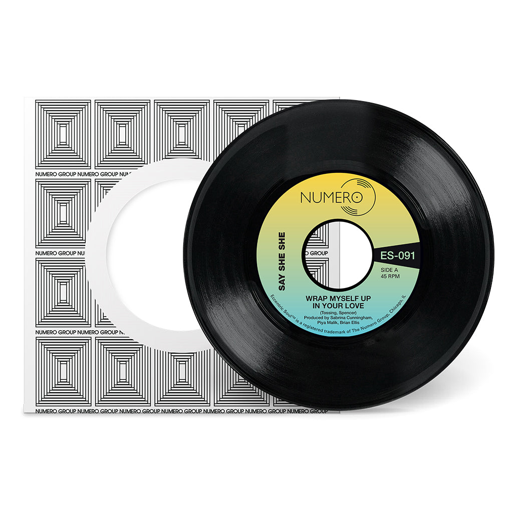 SAY SHE SHE & JIM SPENCER - Wrap Myself Up In Your Love - 7'' - Black Vinyl [APR 19]