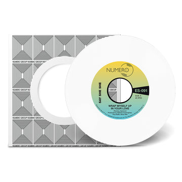 SAY SHE SHE & JIM SPENCER - Wrap Myself Up In Your Love - 7'' - Discodelic White Vinyl