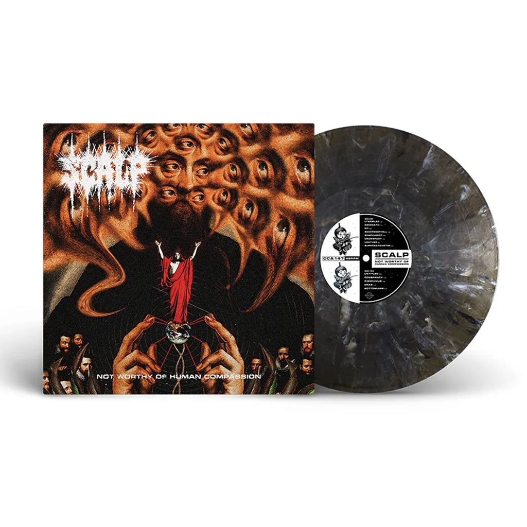 SCALP - Not Worthy Of Human Compassion - LP - 'Onyx' Colour Vinyl [AUG 22]