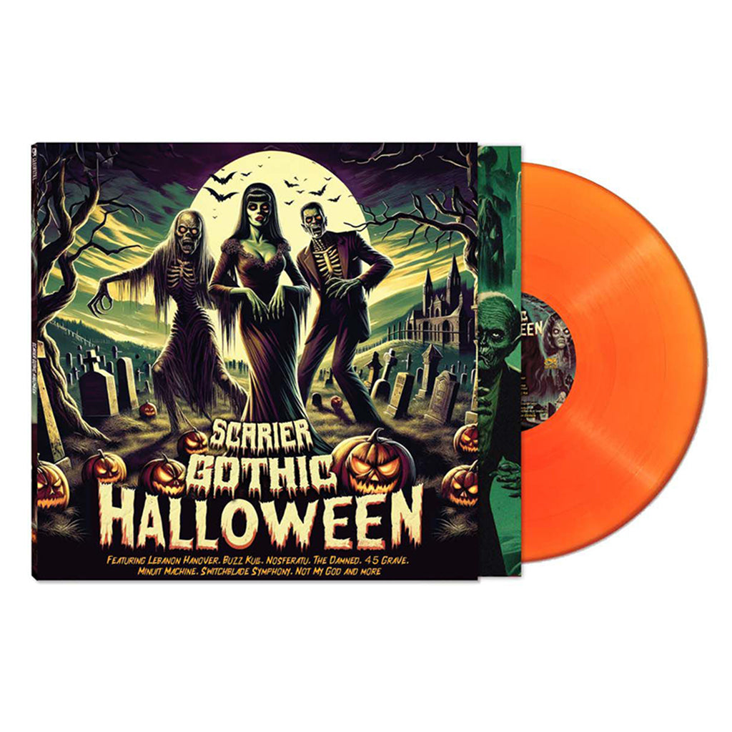 VARIOUS - Scarier Gothic Halloween - LP - Pumpkin Orange Vinyl [SEP 27]