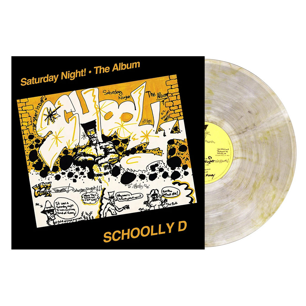 SCHOOLLY D - Saturday Night: The Album (Repress) - LP - Lemon Pepper Coloured Vinyl [MAY 30]