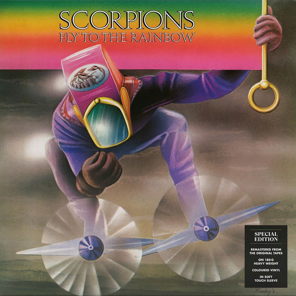 SCORPIONS - Fly To The Rainbow (Remastered - 2023 Reissue) - LP - 180g Transparent Purple Vinyl