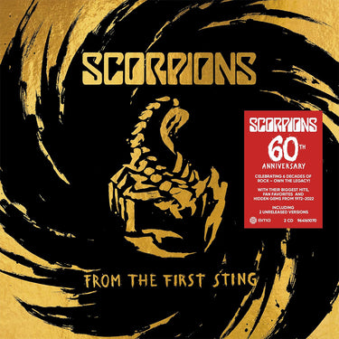 SCORPIONS - From The First Sting - 2CD