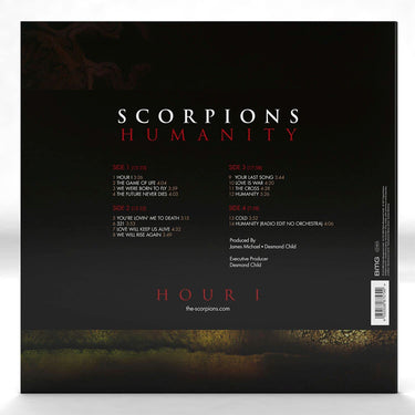 SCORPIONS - Humanity: Hour I (Remastered - 2023 Reissue) - 2LP - Gatefold 180g Gold Vinyl