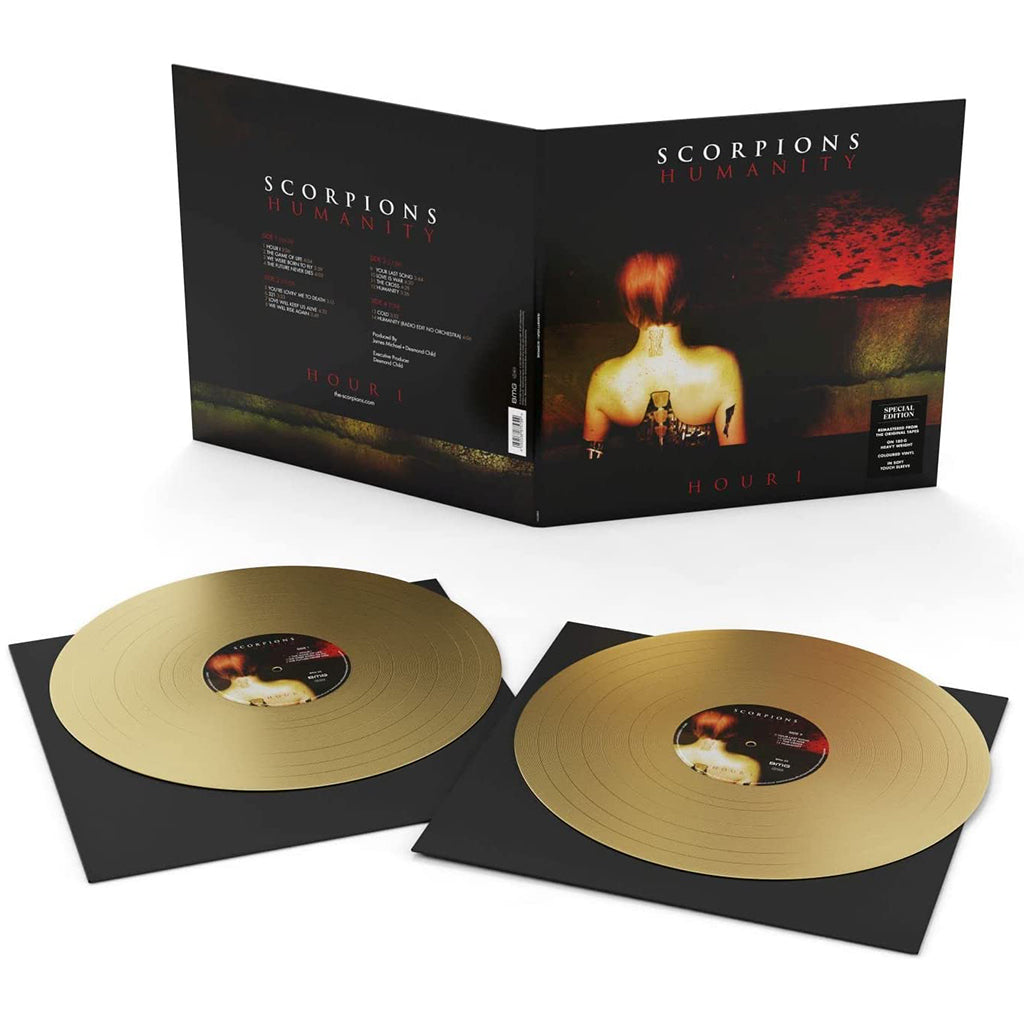 SCORPIONS - Humanity: Hour I (Remastered - 2023 Reissue) - 2LP - Gatefold 180g Gold Vinyl