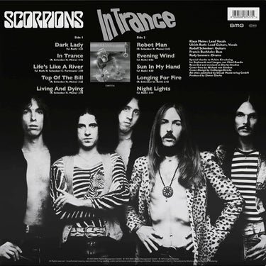SCORPIONS - In Trance (Remastered - 2023 Reissue) - LP - 180g Clear Vinyl