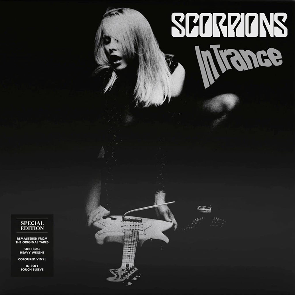 SCORPIONS - In Trance (Remastered - 2023 Reissue) - LP - 180g Clear Vinyl