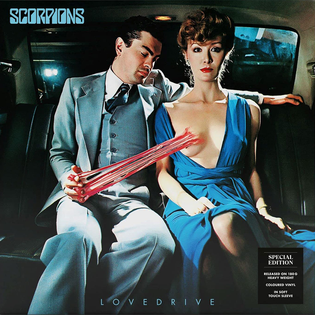 SCORPIONS - Lovedrive (Remastered - 2023 Reissue) - LP - 180g Transparent Red Vinyl