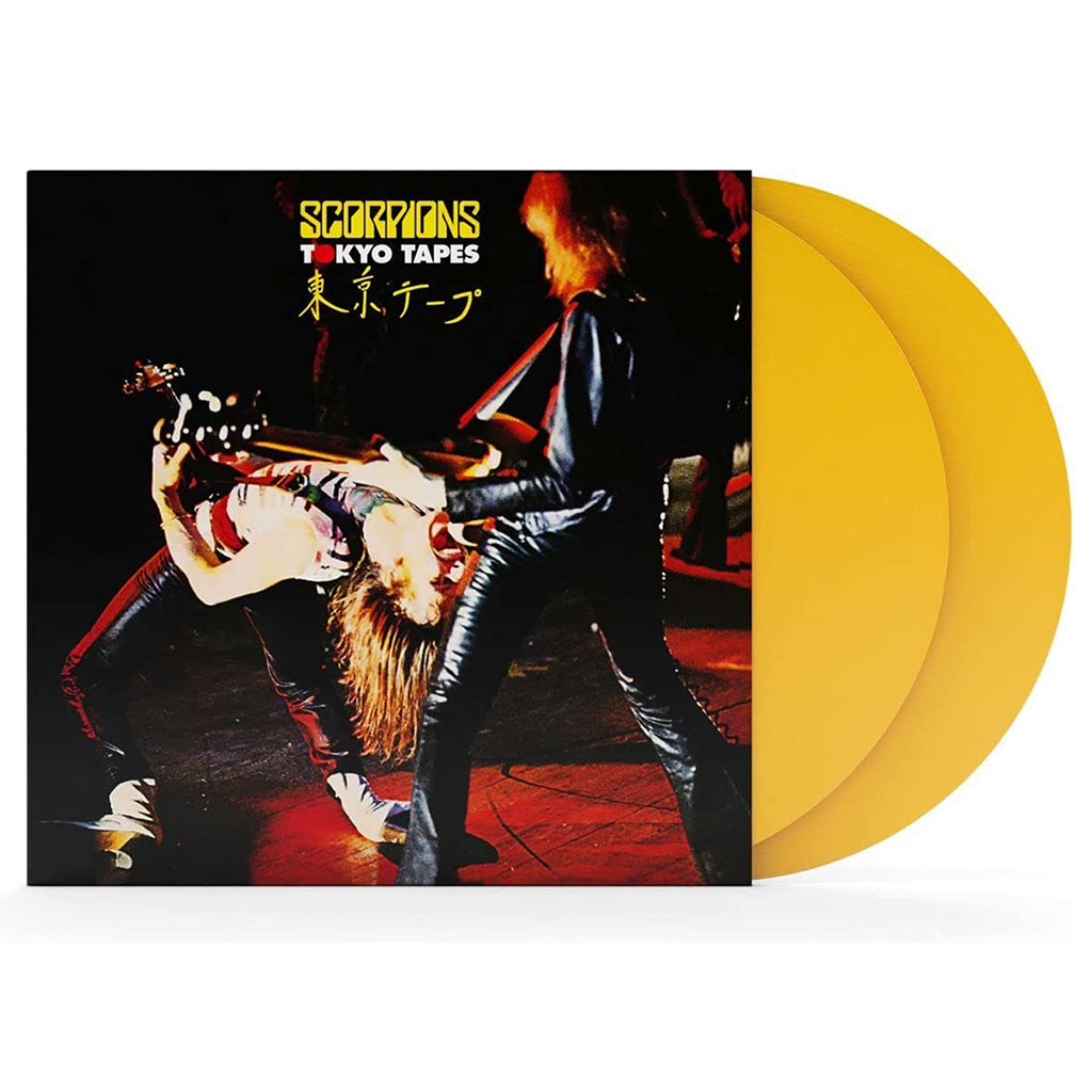 SCORPIONS - Tokyo Tapes (Remastered - 2023 Reissue) - 2LP - Gatefold 180g Yellow Vinyl