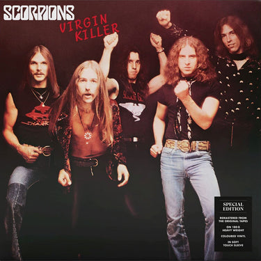 SCORPIONS - Virgin Killer (Remastered - 2023 Reissue) - LP - 180g Sky Blue Vinyl