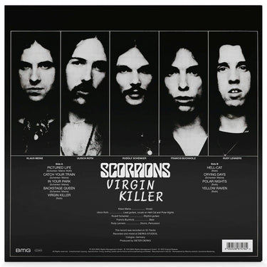 SCORPIONS - Virgin Killer (Remastered - 2023 Reissue) - LP - 180g Sky Blue Vinyl