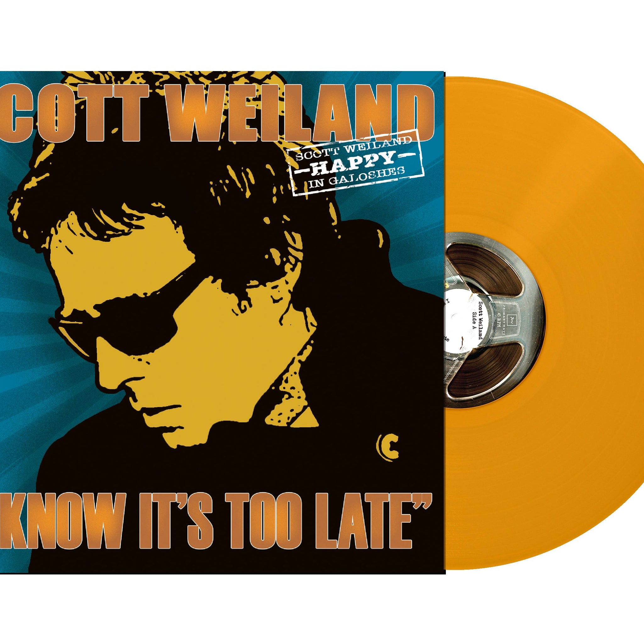 Scott Weiland - "I Know It's Too Late / Missing Cleveland (Live)" - 7" Black Vinyl  [Record Store Day 2025]