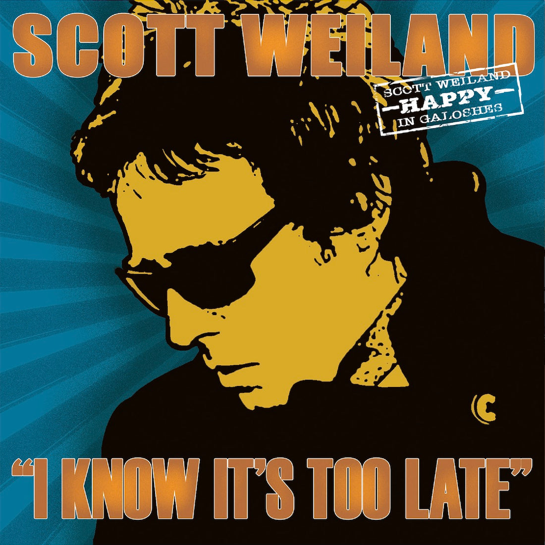 Scott Weiland - "I Know It's Too Late / Missing Cleveland (Live)" - 7" Black Vinyl  [Record Store Day 2025]