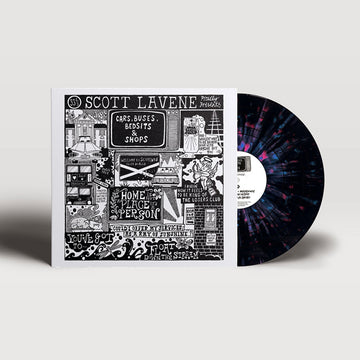 SCOTT LAVENE - Cars, Buses, Bedsits And Shops - LP - Eco-Mix Colour Vinyl [AUG 22]