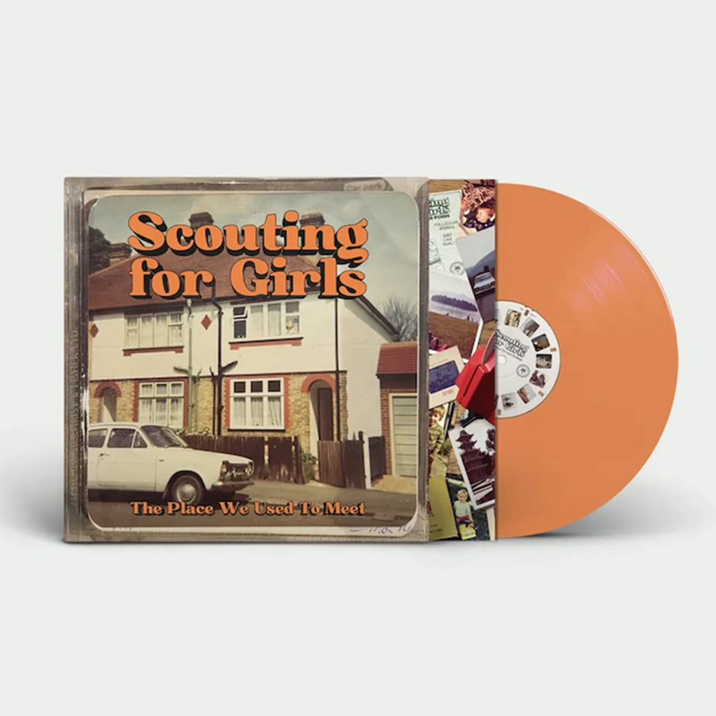 SCOUTING FOR GIRLS - The Place We Used To Meet - LP - Orange Vinyl