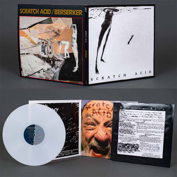 SCRATCH ACID - Scratch Acid EP / Berserker EP (Reissue) - LP - 180g White Vinyl [MAR 14]