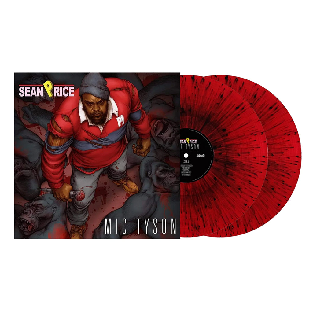 SEAN PRICE - Mic Tyson - 2LP - Red and Black Splatter Vinyl